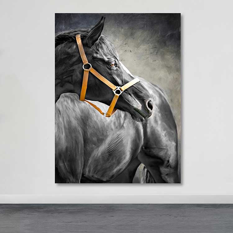 Tela Decorativa em Canvas Multicolor com Moldura em Madeira (3–4 cm) 100x140 cm