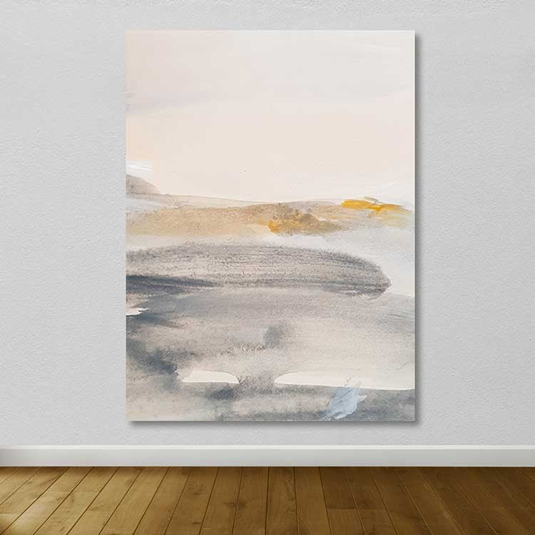 Quadro em Tela Decorativa 100% Canvas com Moldura de Madeira (3–4 cm), 100x140 cm – Multicolor