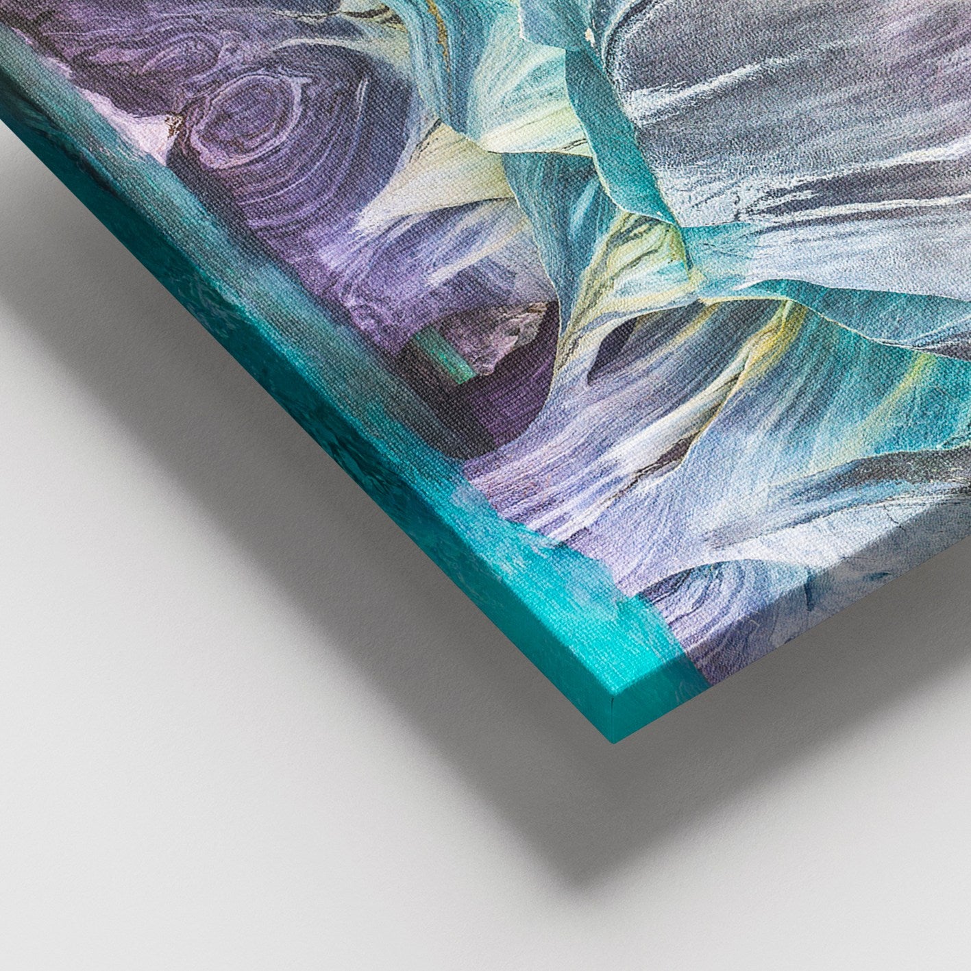 Quadro em Tela Decorativa Multicolor 100% Canvas com Moldura de Madeira (3–4 cm), 100 x 140 cm