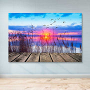 Quadro em Tela 100% Canvas com Moldura de Madeira (3–4 cm), Multicolor, 100 x 140 cm – 205DNT1185