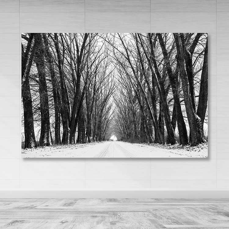 Tela Decorativa Multicolor em Canvas 100 x 140 cm com Moldura de Madeira (3-4 cm)