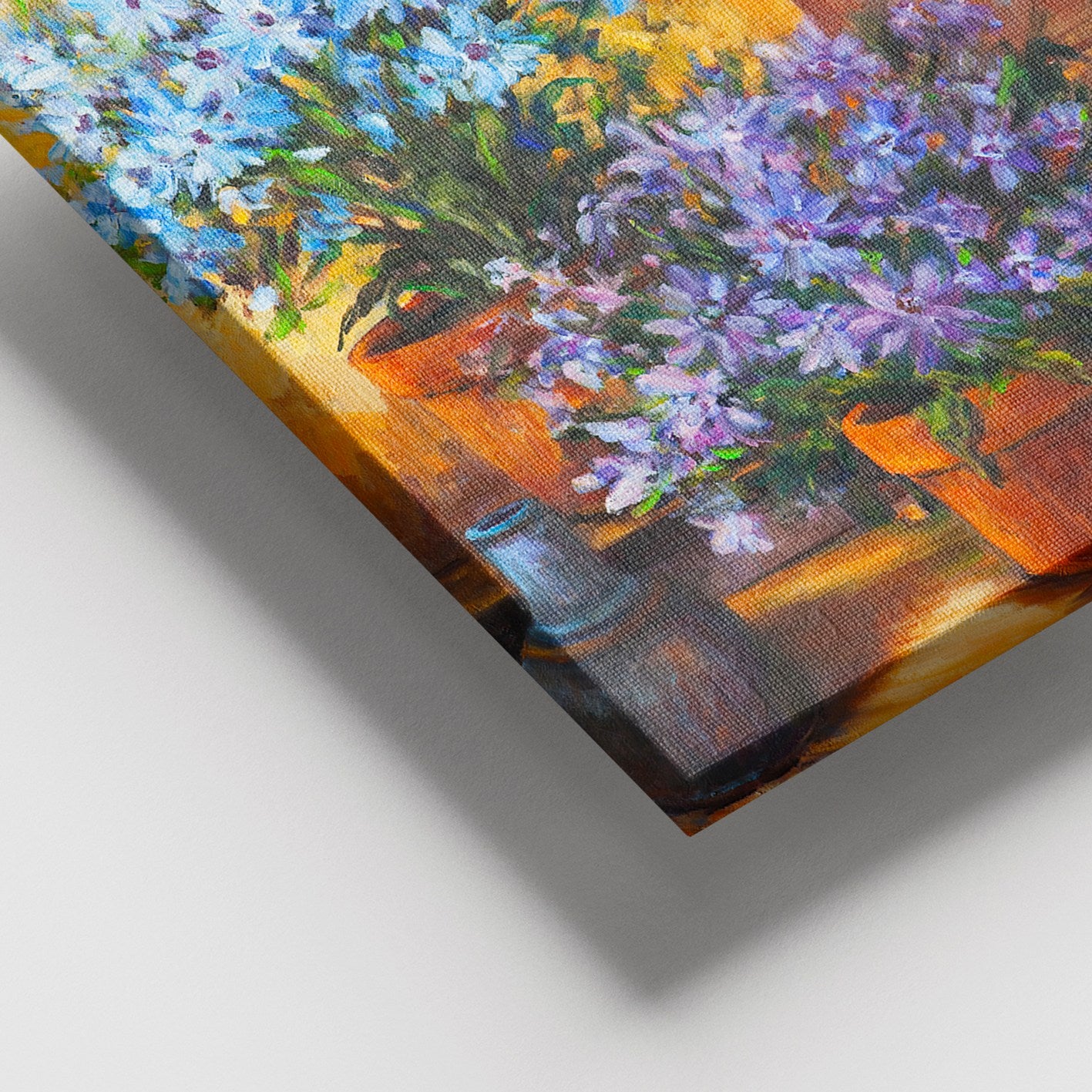 Quadro em Tela Decorativo Multicolor 100x140 cm – 100% Tela, Moldura de Madeira (3–4 cm) (DEV02188100140)