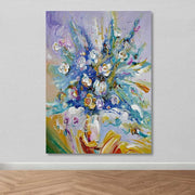 Quadro em Tela Decorativo 100% Canvas com Moldura de Madeira (3–4 cm) 100 x 140 cm - Multicolorido - DEV02197100140