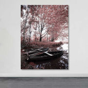 Quadro em Tela Decorativa Multicolor 100x140 cm | Canvas 100% com Moldura de Madeira (3-4 cm) – DEV02198100140