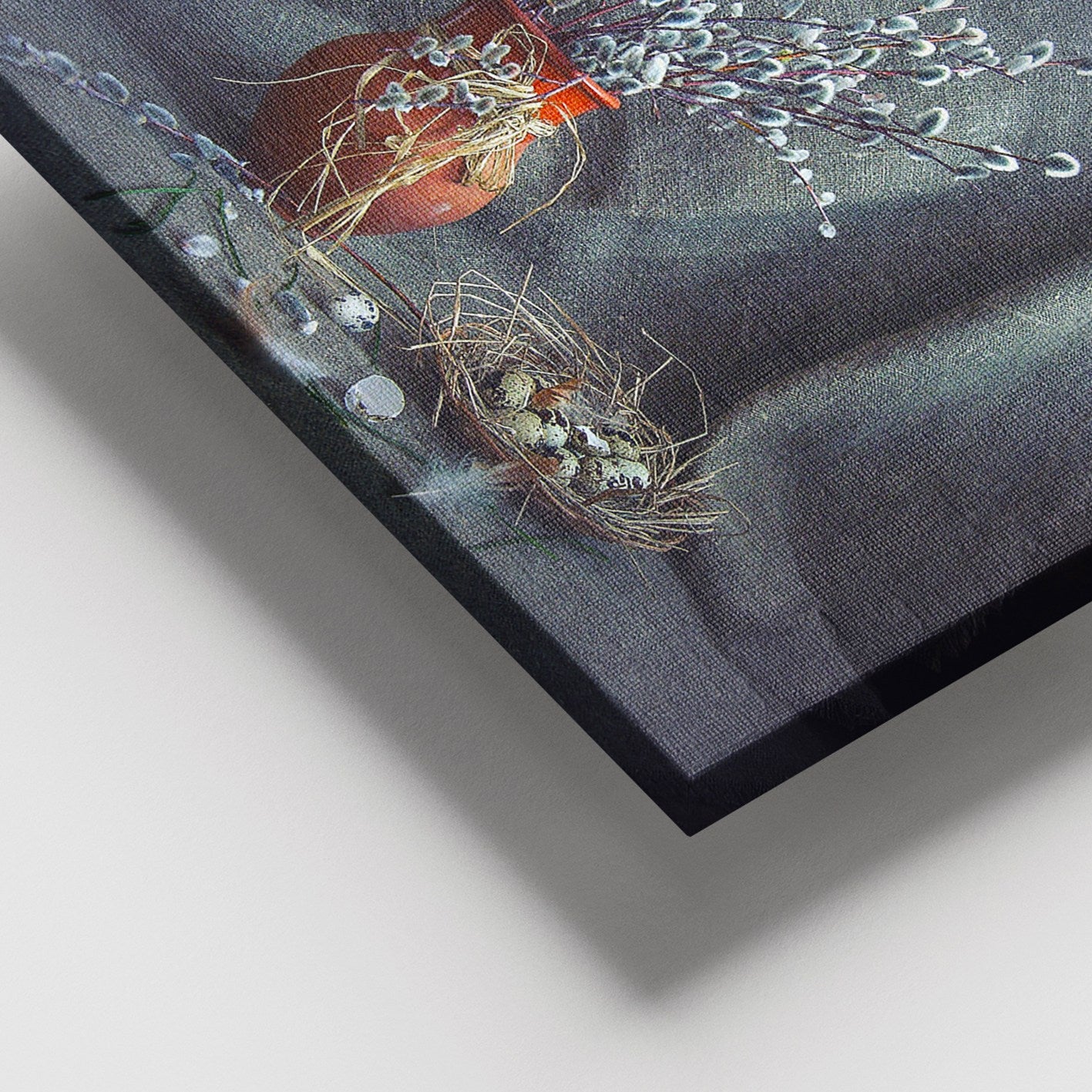 Quadro em Tela Multicolor 100 x 140 cm com Moldura de Madeira (Espessura 3-4 cm) – Canvas 100%