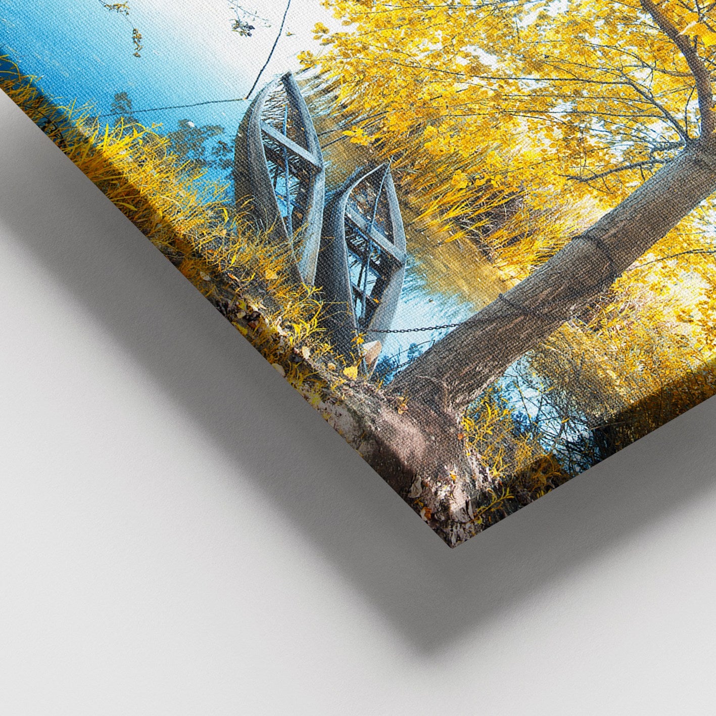 Quadro Decorativo em Tela Canvas Multicolor 100 x 140 cm com Moldura de Madeira (3–4 cm) – DEV02216100140