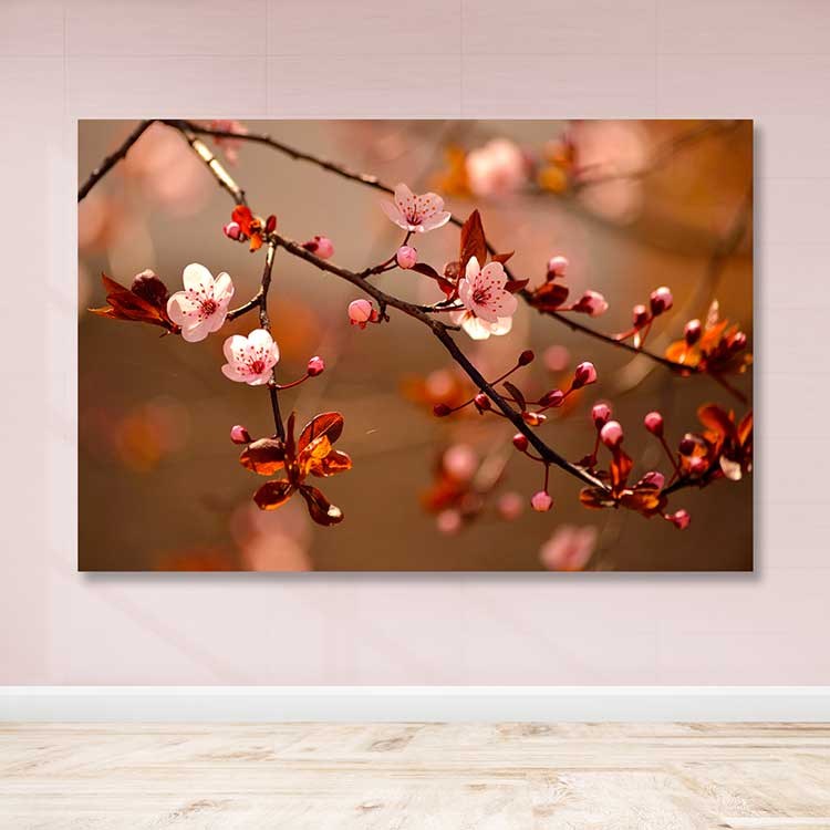 Quadro em Tela Decorativa Multicolor, 100% Canvas, Moldura de Madeira (3–4 cm), 100x140 cm