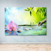 Tela Decorativa 100% Canvas com Moldura de Madeira (3-4 cm), Multicolor, 100 x 140 cm – DEV02222100140