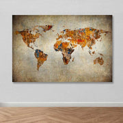 Quadro em Tela 100% Canvas Multicolor com Moldura de Madeira (3–4 cm) – 100 x 140 cm