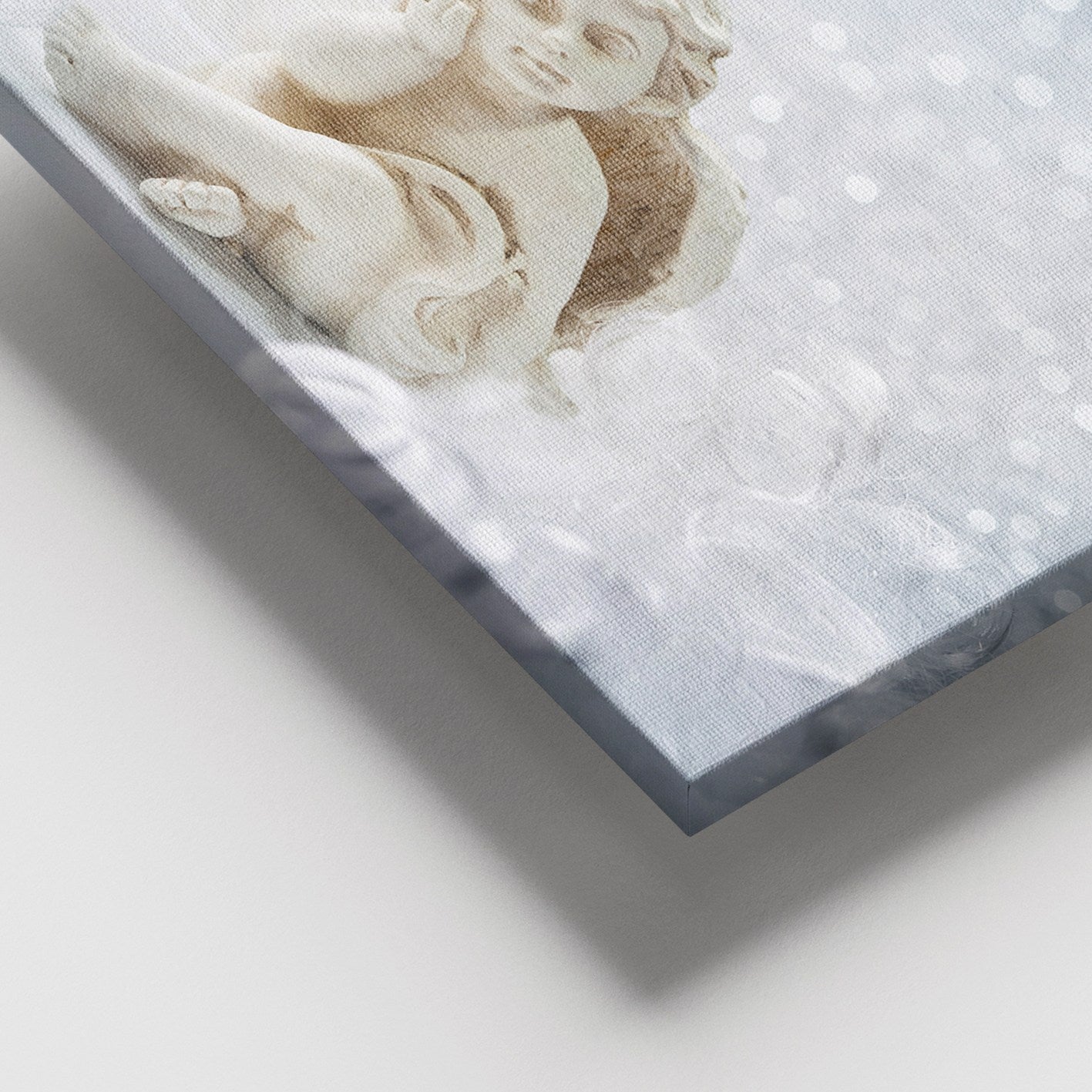 Quadro em Tela Decorativa Multicolorido 100 x 140 cm com Moldura de Madeira (3–4 cm)