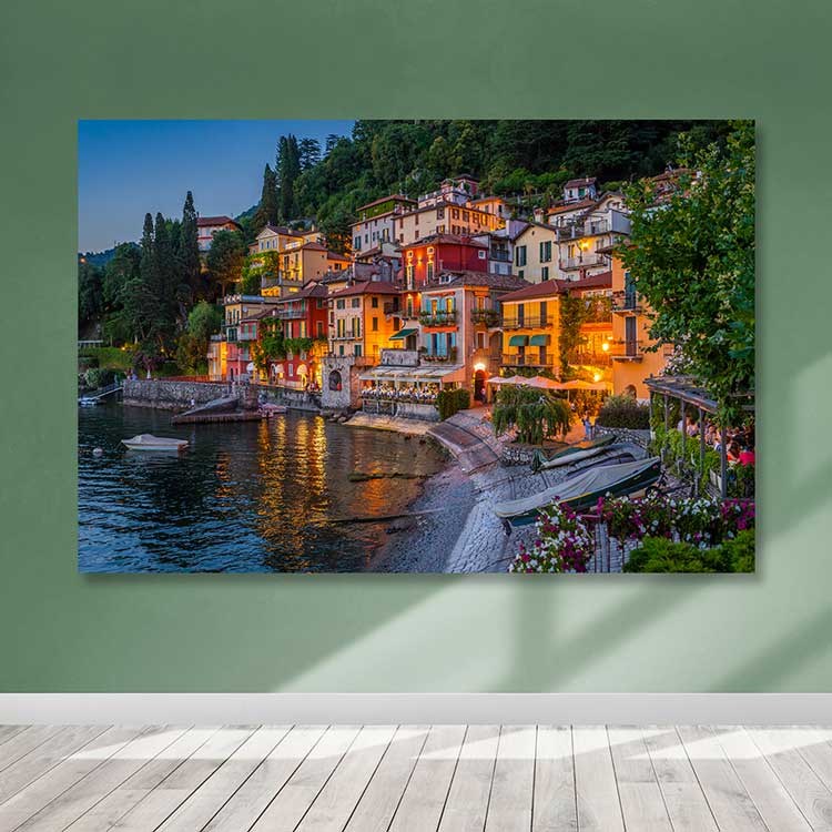 Quadro Decorativo em Tela 100% Canvas com Moldura de Madeira (3–4 cm), Multicolor, 100 x 140 cm – DEV02241100140