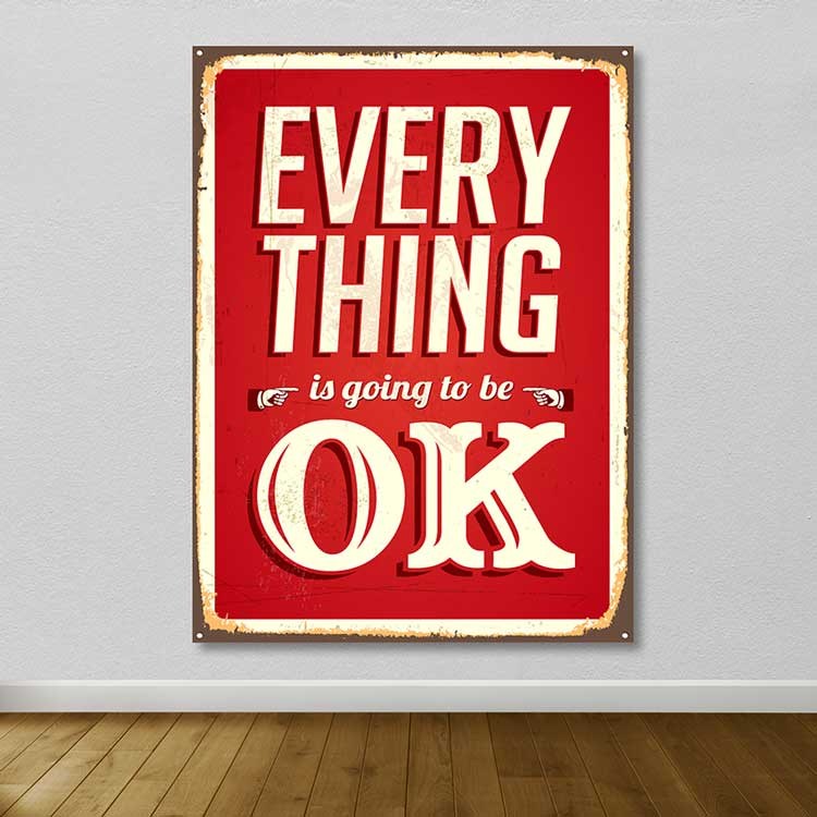 Tela Decorativa em Canvas Multicolor com Moldura de Madeira 100x140 cm (Esp. 3–4 cm), 3,8 kg – Modelo 205DNT1241