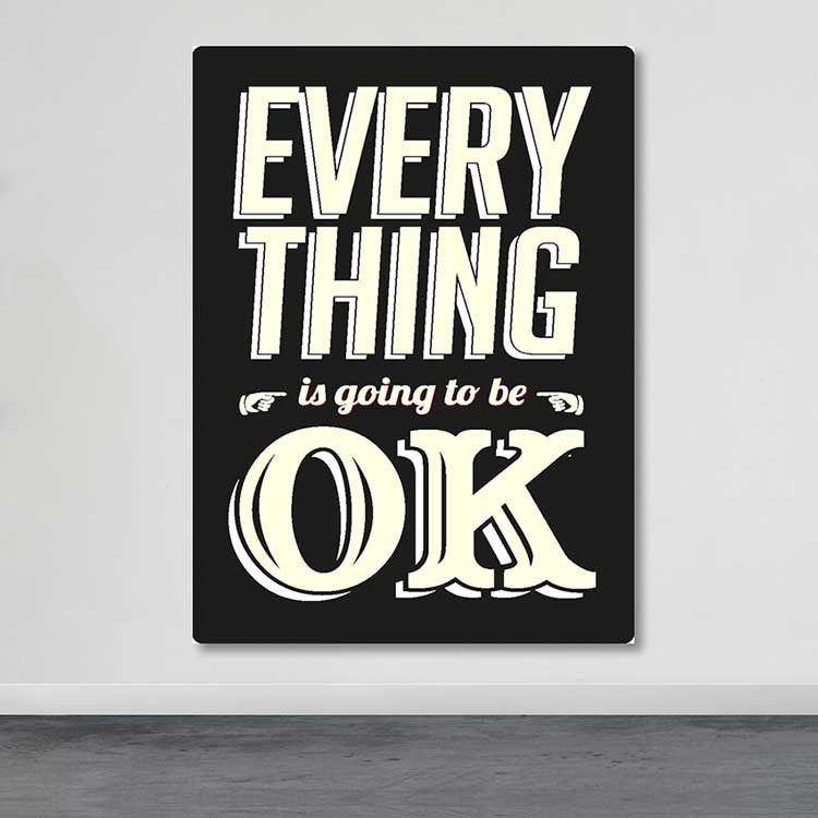 Tela Decorativa Multicolor 100x140 cm – 100% Canvas com Moldura de Madeira (3–4 cm)