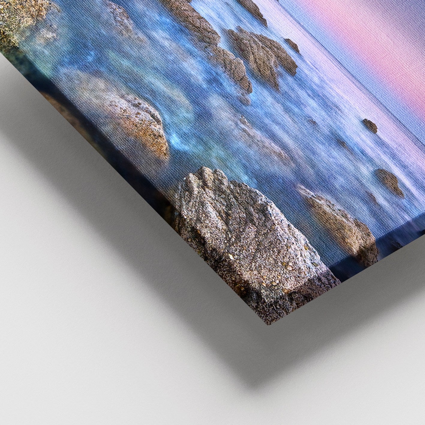 Tela Decorativa Multicolor 100x140 cm com Moldura de Madeira (3-4 cm), 100% Canvas