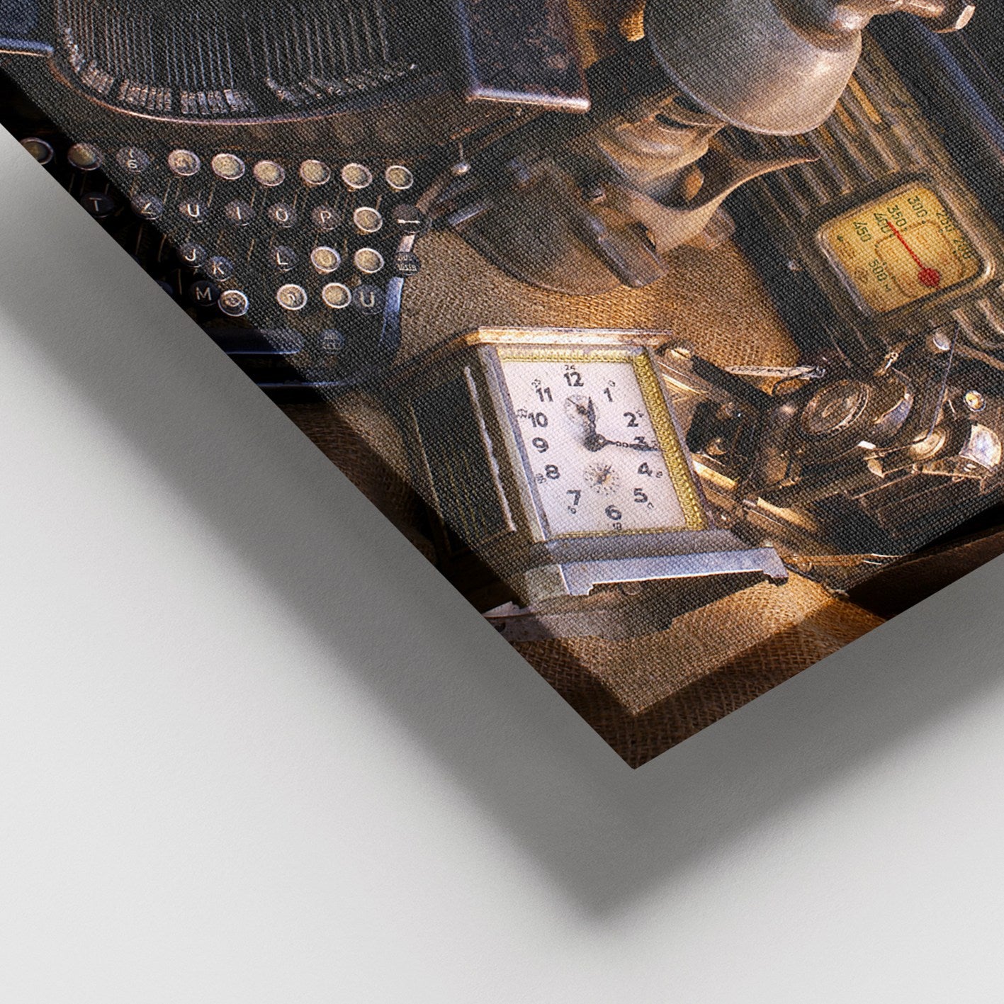 Quadro em Tela Decorativa Multicolor 100 x 140 cm | Canvas 100% com Moldura de Madeira (3–4 cm)