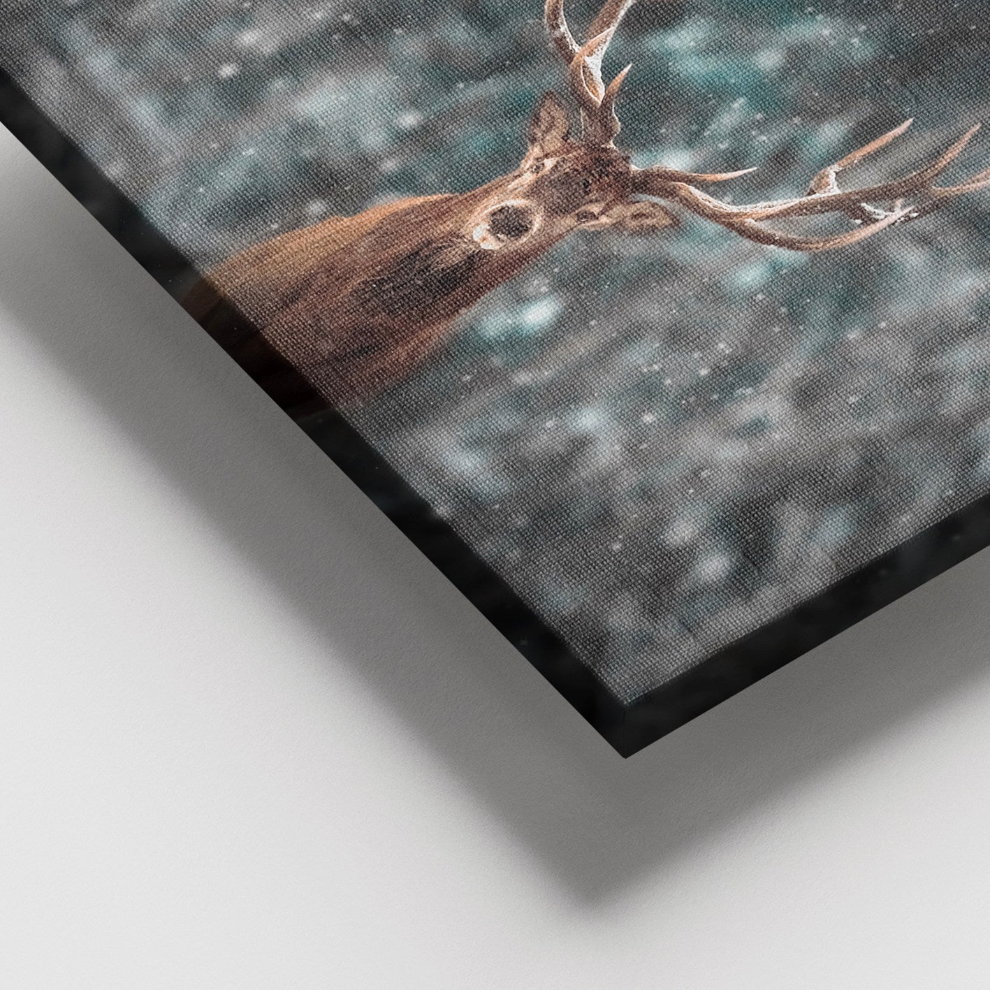 Quadro em Tela Decorativo Multicolor 100x140 cm com Moldura de Madeira (3–4 cm) – 100% Canvas