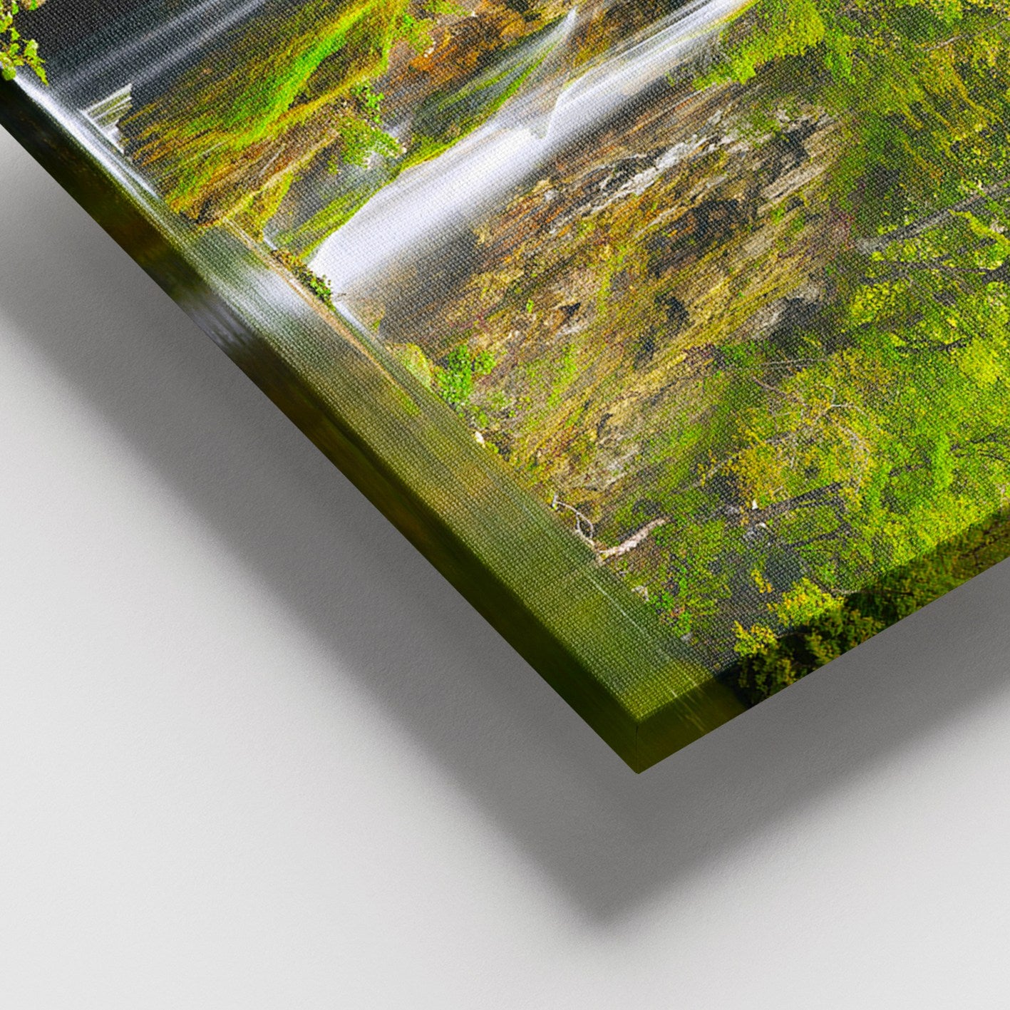 Quadro Decorativo em Tela Canvas Multicolor 100 x 140 cm com Moldura de Madeira (3–4 cm)