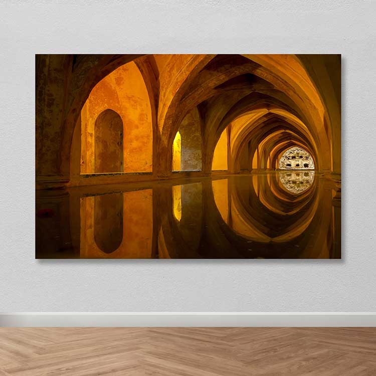 Quadro em Tela Decorativa Multicolor 100x140 cm – 100% Canvas com Moldura de Madeira (3-4 cm)