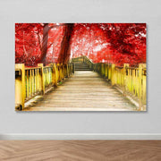 Quadro em Tela Decorativa Multicolor 100x140 cm - Lona 100% e Moldura de Madeira 3-4 cm | DEV02262100140