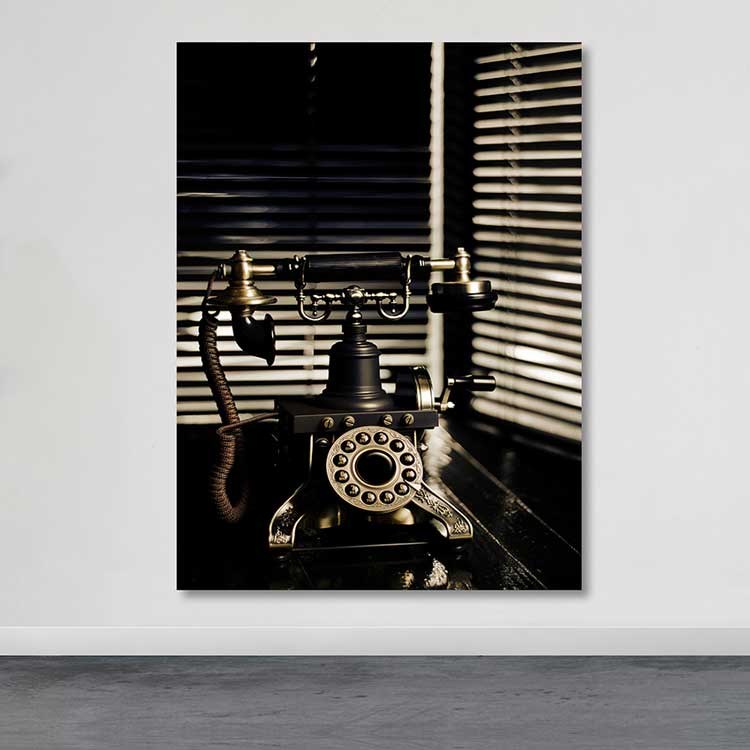 Quadro em Tela Decorativo Multicolor 100x140 cm com Moldura de Madeira (3–4 cm) – DEV02264100140