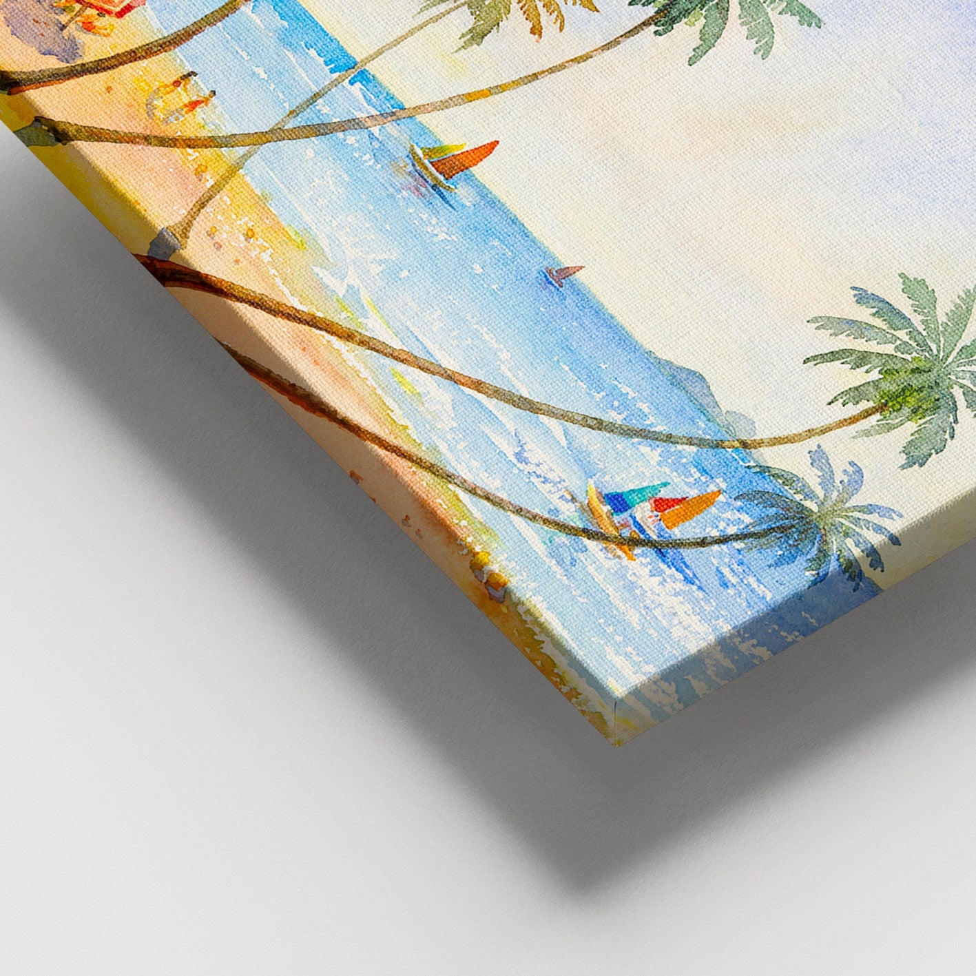 Tela Decorativa Multicolor 100x140 cm com Moldura de Madeira (3–4 cm) – Canvas 100%, 3,8 kg