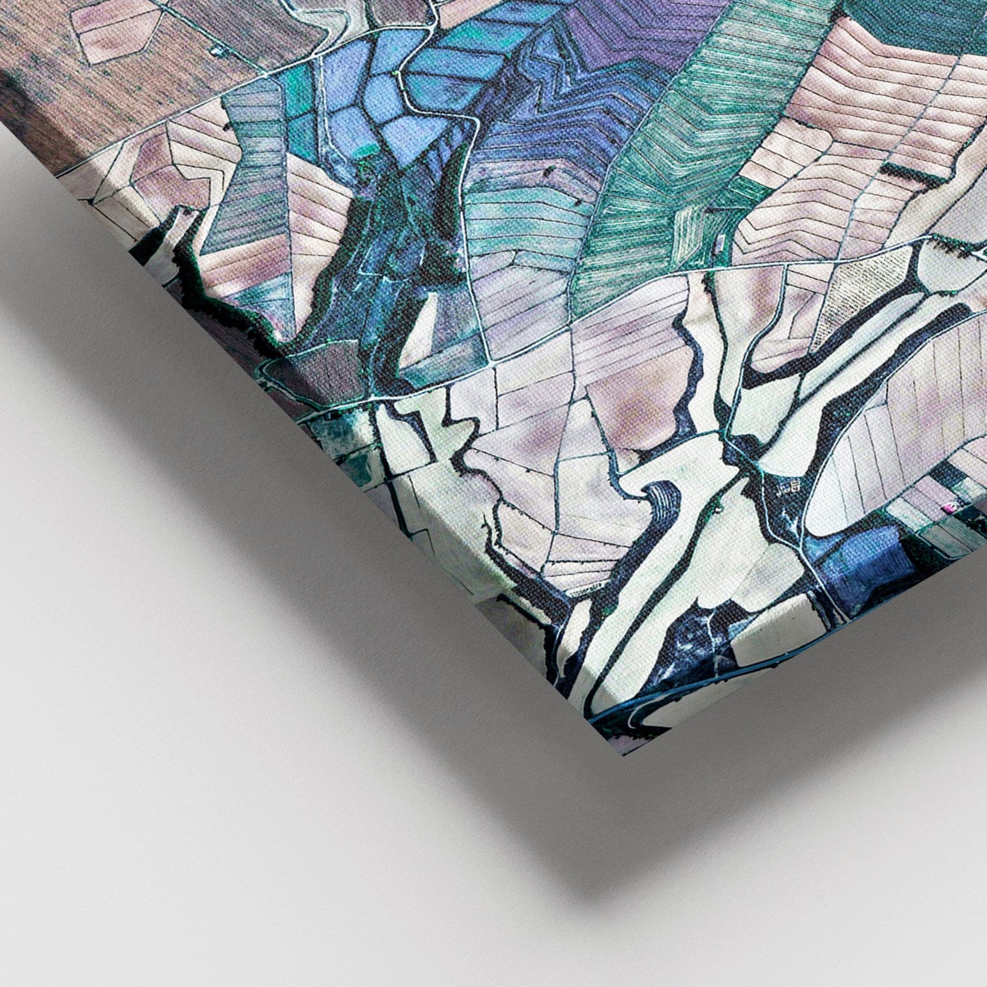 Tela Decorativa Multicolor 100x140 cm em Canvas 100% com Moldura de Madeira (3–4 cm)