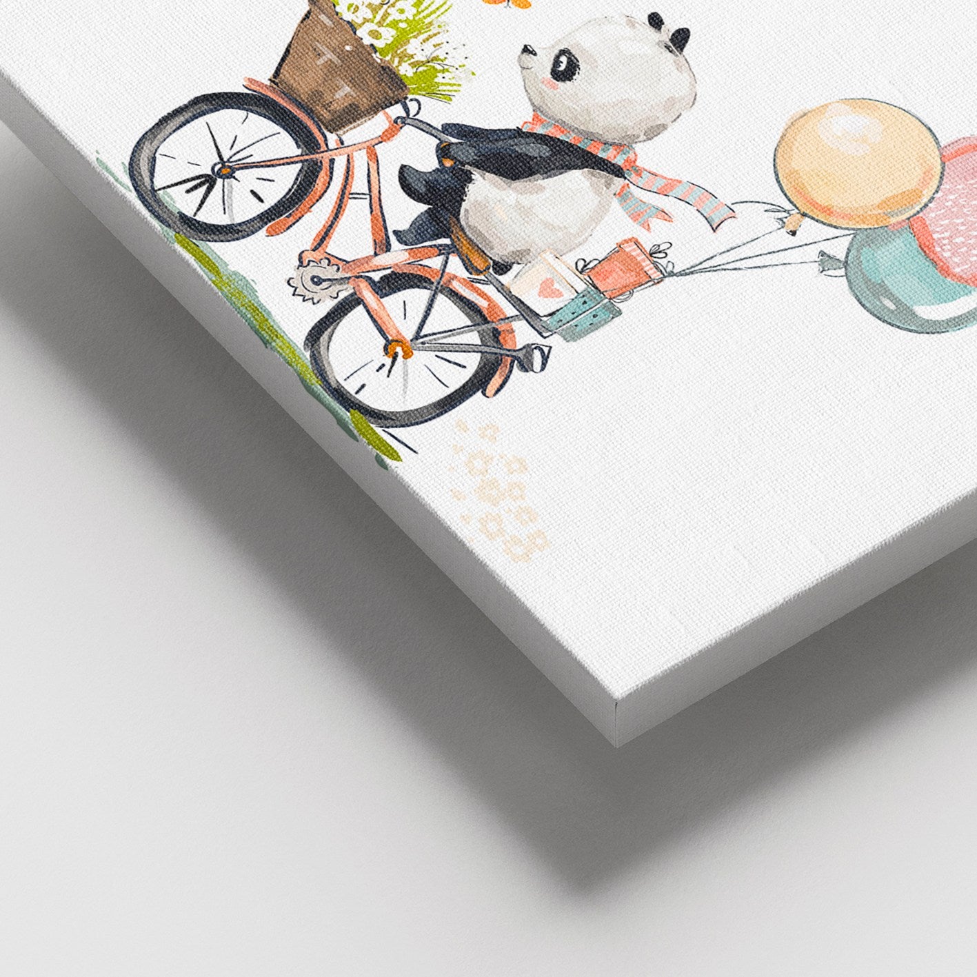 Quadro em Tela Decorativo Multicolor 100 x 140 cm – 100% Canvas com Moldura de Madeira 3–4 cm