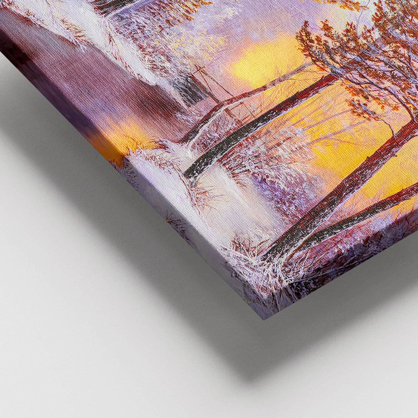 Tela Decorativa em Canvas Multicolor 100x140 cm com Moldura de Madeira (3–4 cm), 3,8 kg