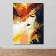 Quadro em Tela 100% Canvas com Moldura de Madeira (3–4 cm) 100x140 cm – Multicolor