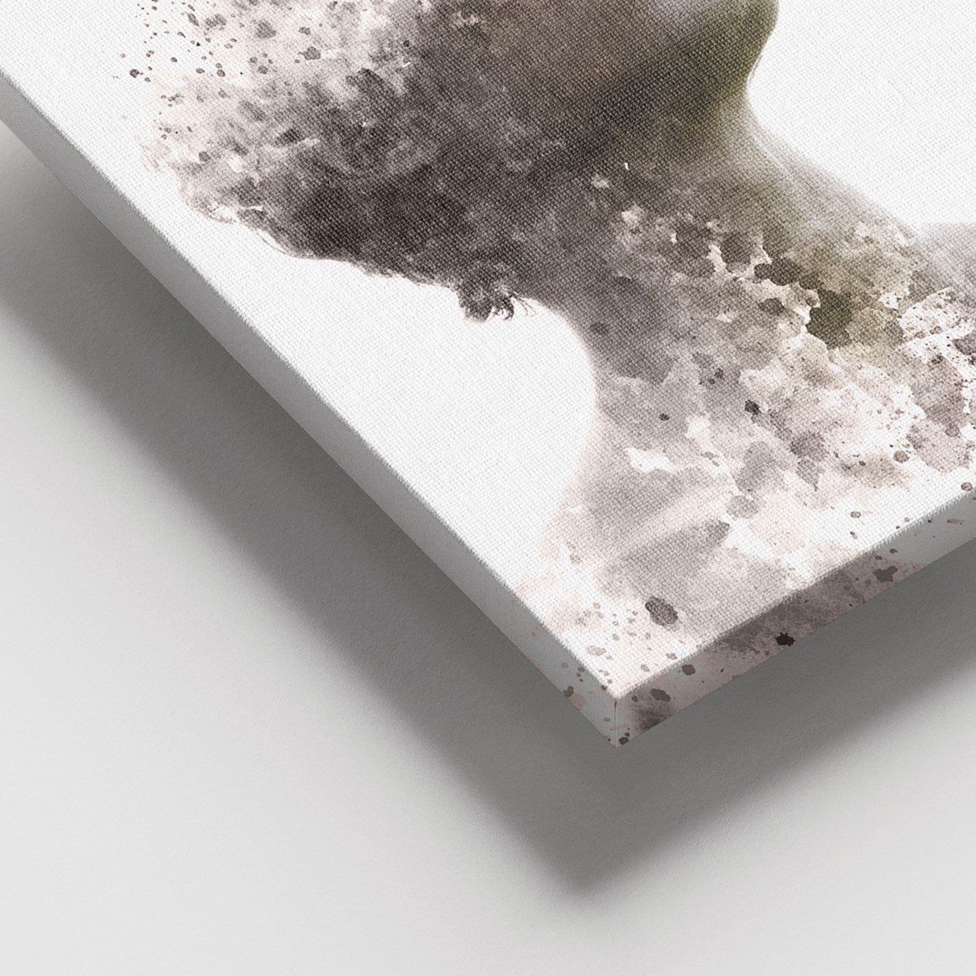 Quadro Decorativo em Canvas Multicolor 100x140 cm com Moldura de Madeira (3–4 cm)