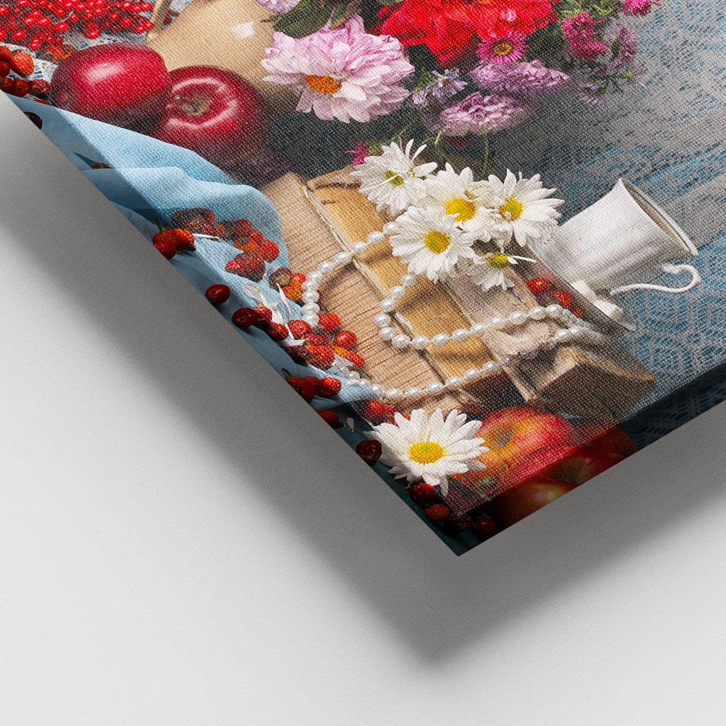 Tela Decorativa Multicolor 100x140 cm com Moldura de Madeira (3–4 cm) – 100% Tela | DEV02291100140