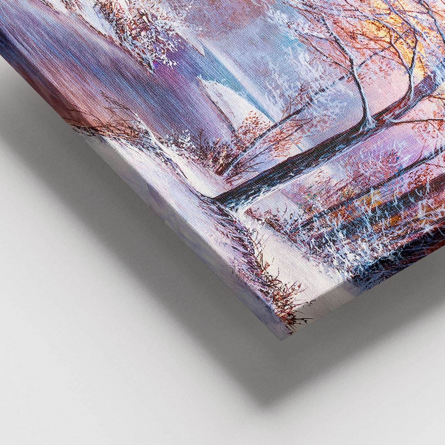 Tela Decorativa em Canvas com Moldura de Madeira (3–4 cm) – Multicolor – 100 x 140 cm