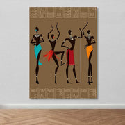 Quadro em Tela Decorativa Multicolor 100x140 cm, 100% Canvas, Moldura de Madeira 3–4 cm