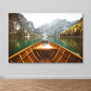 Quadro em Tela Decorativo Multicolor, 100x140 cm, Moldura de Madeira (3–4 cm)