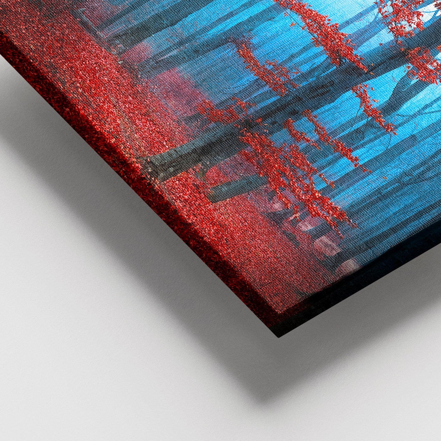 Tela Decorativa em Canvas Multicolor 100 x 140 cm com Moldura de Madeira (3–4 cm)