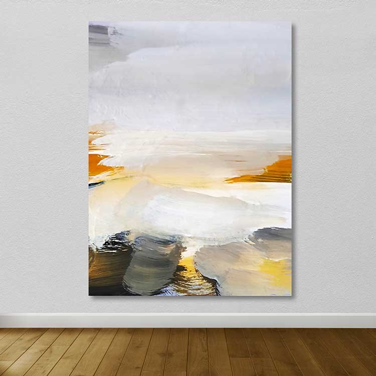 Quadro Decorativo em Tela 100% Canvas, Multicolor, com Moldura 100% Madeira (3–4 cm) – 100 x 140 cm