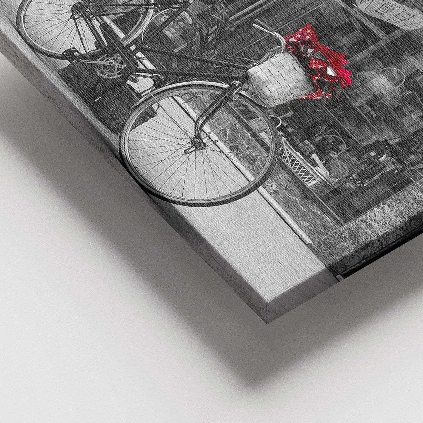 Quadro em Tela Decorativo Multicolor 100x140 cm – 100% Canvas com Moldura de Madeira 3–4 cm