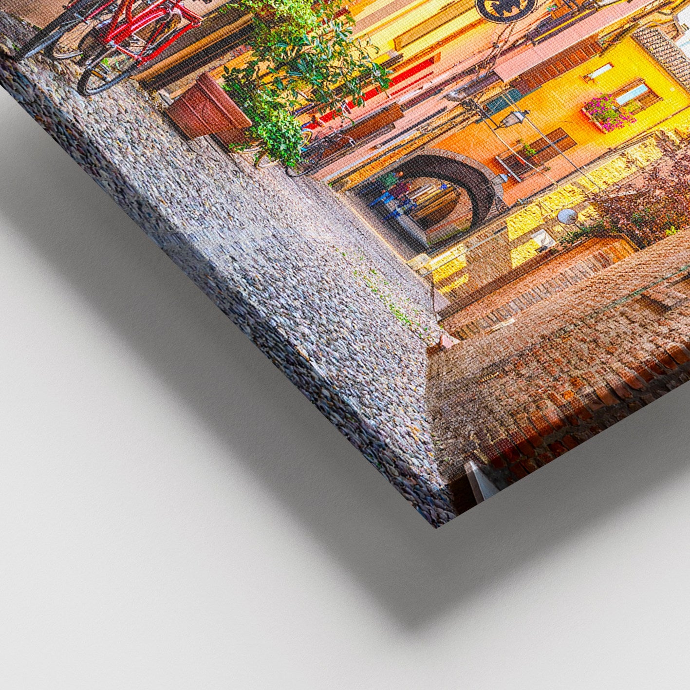 Tela Decorativa em Canvas 100% com Moldura 100% Madeira, Multicolor, 100 x 140 cm