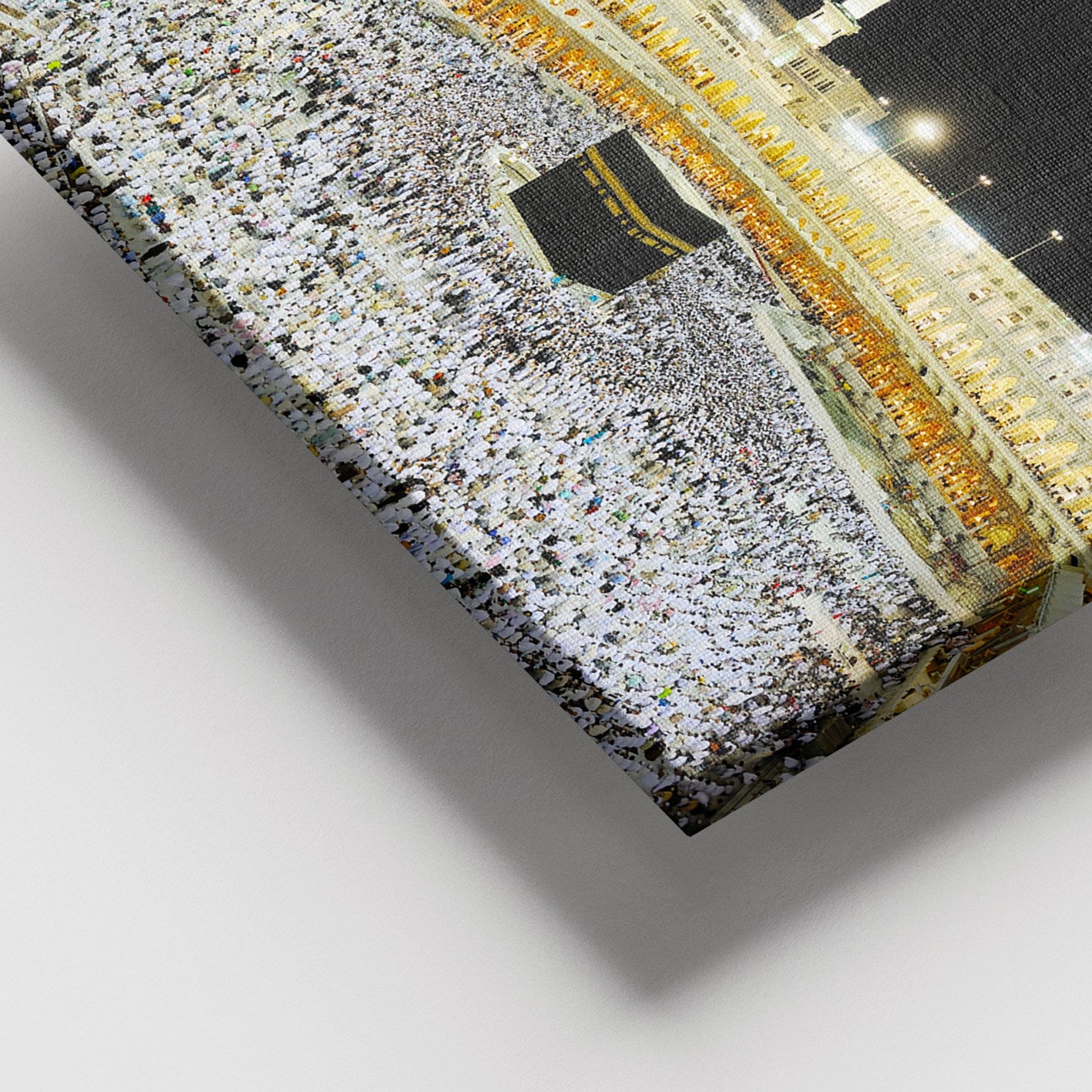 Quadro em Tela Canvas Decorativa Multicolor 100x140 cm com Moldura de Madeira (3-4 cm), 100% Tela – 3,8 kg