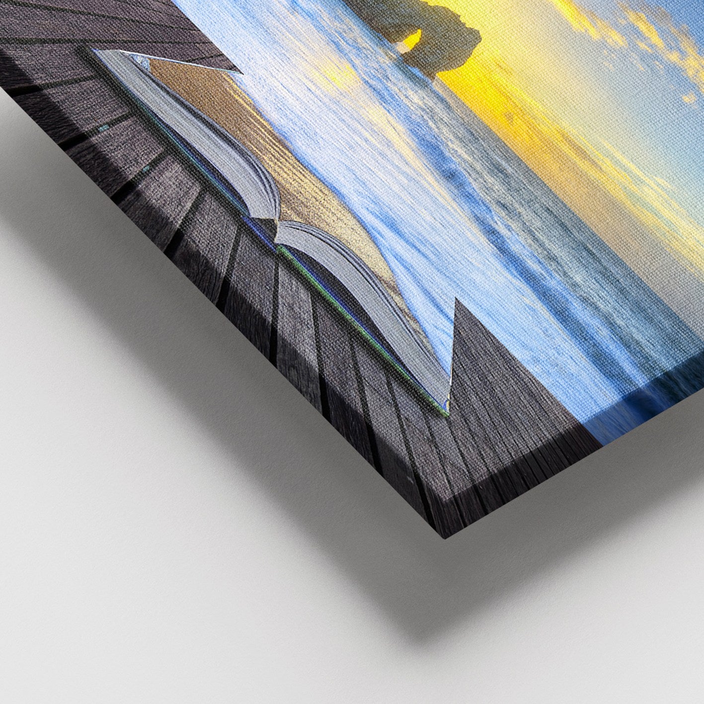 Quadro Decorativo em Tela 100% Canvas com Moldura de Madeira (3–4 cm), Multicolor, 100 x 140 cm – DEV02317100140