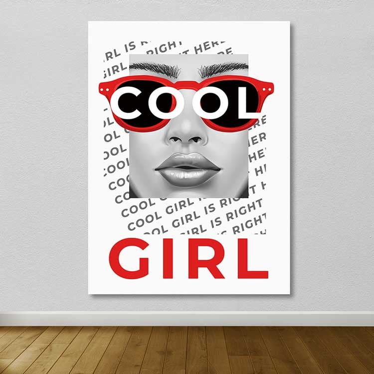 Quadro Decorativo em Tela Multicolor 100x140 cm com Moldura de Madeira 3–4 cm – 100% Canvas