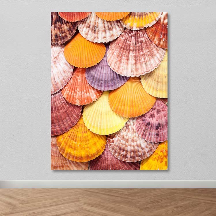 Tela Decorativa Multicolor 100x140 cm em Canvas 100% com Moldura de Madeira (3–4 cm)