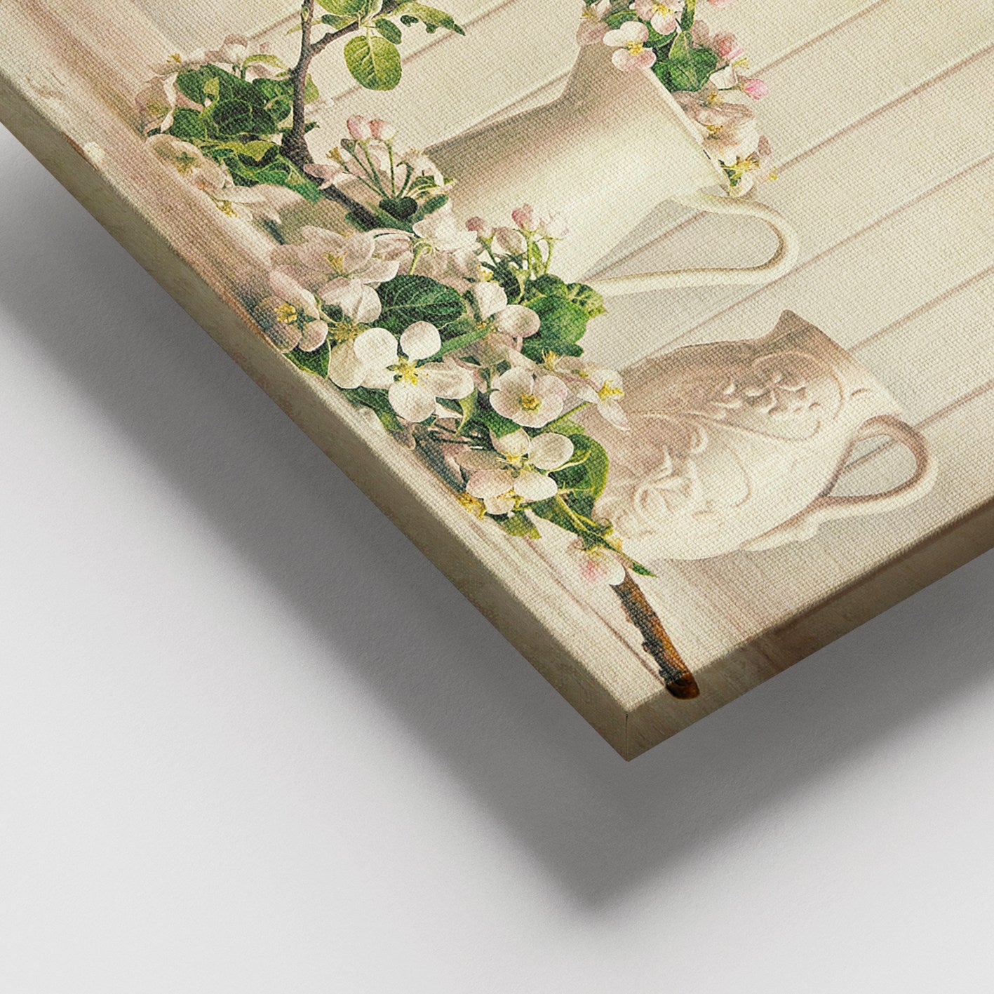 Quadro em Tela Decorativa Multicolor 100x140 cm – 100% Canvas, Moldura de Madeira (3–4 cm)