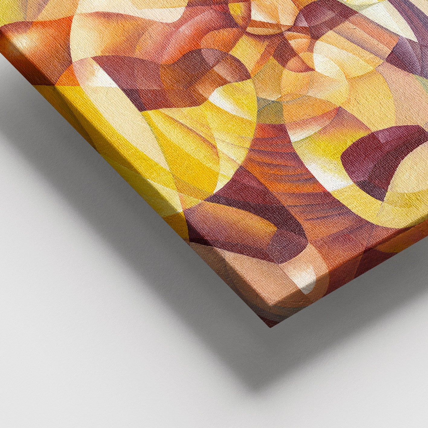 Quadro em Tela Decorativa Multicolor 100x140 cm – 100% Tela com Moldura de Madeira (3–4 cm)