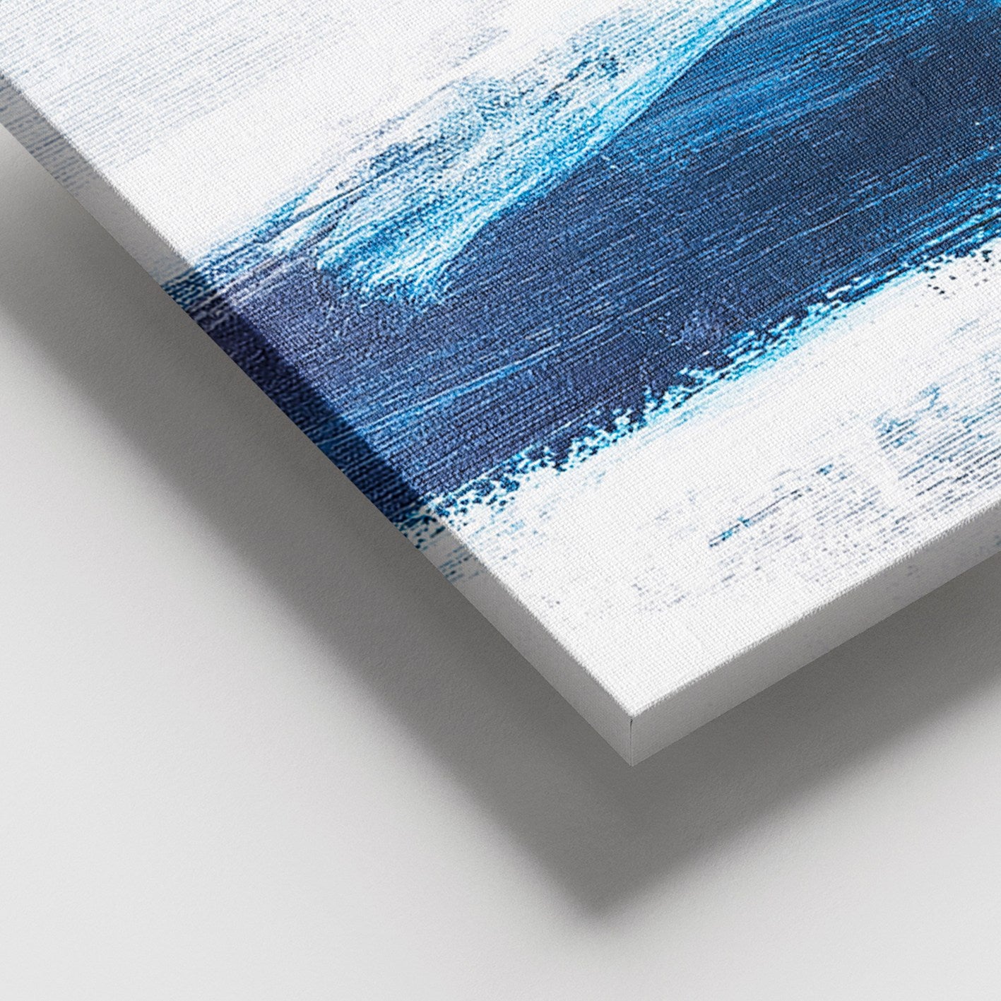 Quadro em Tela Decorativo Multicolor 100x140 cm com Moldura de Madeira (3–4 cm)