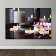 Tela Decorativa em Canvas 100% Multicolor 100x140 cm com Moldura 100% Madeira (3–4 cm)