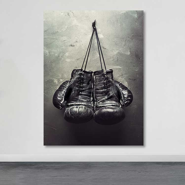 Quadro Decorativo em Tela 100x140 cm Multicolor com Moldura de Madeira (3–4 cm)