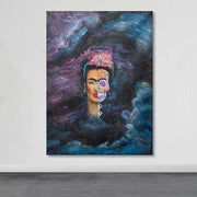 Tela Decorativa Multicolor 100x140 cm — 100% Canvas com Moldura de Madeira (3–4 cm)