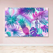 Quadro Decorativo em Tela 100% Canvas 100x140 cm, Multicolor, Moldura 100% Madeira (3–4 cm)