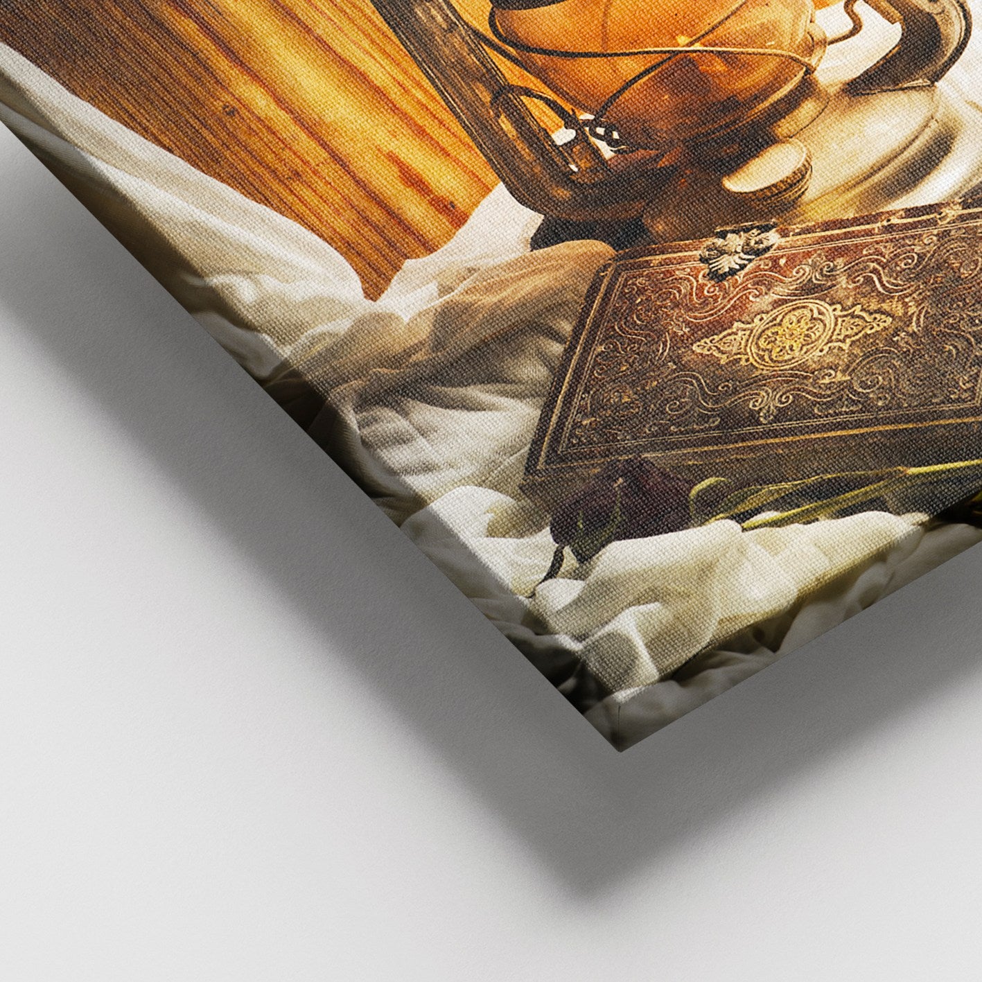 Tela Decorativa Multicolor 100x140 cm, 100% Canvas, Moldura de Madeira 3–4 cm – DEV02358100140